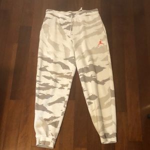 Jordan Air White Camo Sweatpants